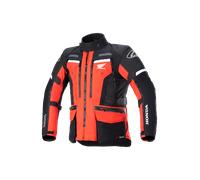 Alpinestars Honda Bogota Pro Drystar Giacca tessile impermeabile per moto, nero-rosso, taglia L per maschi
