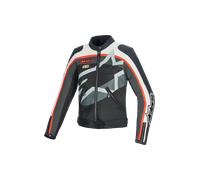 Giacca Moto Alpinestars Idles Bianco Sporco/Rosso Fiamma/NeroXXL Bianco Sporco,Rosso Fiamma,Nero