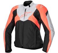 Giacca Moto Alpinestars Impermeabile Stella T - Jaws V4 - Nero/Ghiaccio/Grigio/C