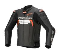 Giacca Moto Alpinestars Missile Ignition V2 Pelle Rosso Influenza 1030