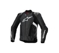 Alpinestars Missile V3 Airflow giacca in pelle da moto traforata, Bianco/nero, Taglia 58