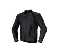 Alpinestars Giacca moto in pelle Missile V3 Taglia 60 Uomo Nero/Nero