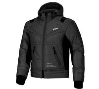 Giacca moto Alpinestars Mohobbs - nero arancione fluo