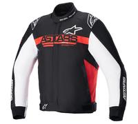 Alpinestars Monza Sport, giacca in tessuto XXL male Nero/Bianco/Rosso Fluo