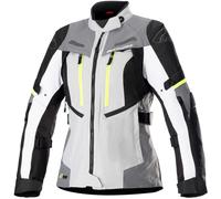 Giacca Moto Alpinestars Stella Bogota' Pro Drystar - Grigio ghiaccio/Grigio scur