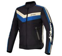 GIACCA MOTO ALPINESTARS T-DYNO WR - NERO BLU ECRU