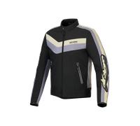 Alpinestars T-Dyno Wr Giacca tessile da moto, nero-grigio, taglia M per maschi