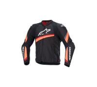 Alpinestars T-GP Plus R V4 Giacca tessile moto, nero-rosso, taglia 2XL per maschi