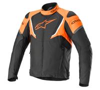 Giacca moto Alpinestars T-JAWS V3 WATERPROOF Arancio Fiamma Nero XL