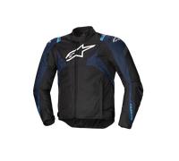 Alpinestars T-Jaws V4 impermeabile Giacca tessile moto, nero-blu, taglia 2XL per maschi