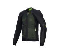 Alpinestars Troop-Air Giacca protettiva, nero-giallo, taglia S per maschi