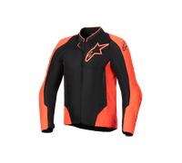 Alpinestars Viper Air V4 Giacca tessile da moto, nero-rosso, taglia XL per maschi