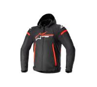 Giacca Moto Alpinestars Zaca Waterproof Nero/Rosso Vivo/BiancoL Nero,Rosso Vivo,Bianco