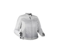 Bering Giacca moto tessile Alias Donna Taglia calibrata T5 Grigio chiaro