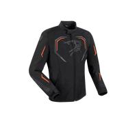 Giacca Moto Bering Dundy Nero/ArancioM Nero,Arancio
