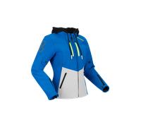 Bering Rotor, giacca tessile impermeabile donna T0 male Blu/Grigio Chiaro/Giallo Fluo