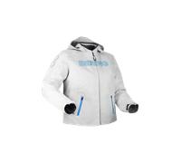 Bering Warwick Queen Size impermeabile Giacca tessile moto da donna, grigio-blu, taglia 46 per donne
