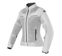 Giacca Moto da Donna Estiva Corta Clover Airtek WP Lady Grey 1703-N/GR
