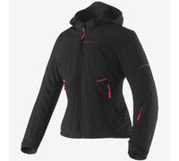 Giacca Moto da Donna Invernale Clover Rambla WP Lady Black/Fucsia 17010-PINK