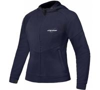 Giacca moto da donna IXON Touchdown blu-argento M