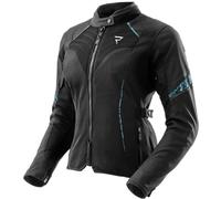 Giacca moto da donna Rebelhorn Jax nero-menta 2XL