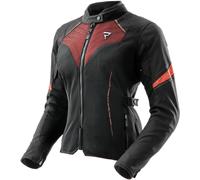 Giacca moto da donna Rebelhorn Jax nero-rosso S