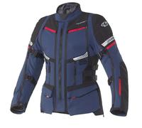Giacca Moto da Donna Touring Clover GTS-5 WP Lady Blue/Black/Red 17004-NAV/N