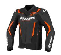 Giacca Moto da Uomo Alpinestars GP Force V2 Black/Fluo Red
