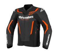Giacca Moto da Uomo Alpinestars GP Force V2 Black/Fluo Red