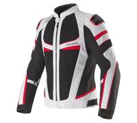 Giacca Moto da Uomo Estiva Clover Rainjet-3 WP Black/Red 17015-R/GR