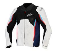 Giacca Moto da Uomo Sportiva Alpinestars AST V3 Air Silver/Blue
