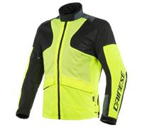 Giacca Moto Dainese AIR TOURER TEX Nero Giallo-Fluo Ebony Taglia:48