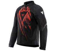 Dainese Herosphere Diamond, giacca in tessuto 56 male Nero/Rosso/Grigio