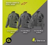 Giacca Donna LADAKH 3L LADY D-DRY Grigio Scuro DAINESE - AN: 48