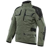 Dainese Ladakh 3L D-Dry Giacca tessile moto, nero-verde, taglia 56
