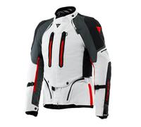 Giacca moto Dainese SUPER ADVENTURE ABSOLUTESHELL Grigio ghiaccio Iron Gate Rosso 54