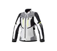 Alpinestars Bogota Pro Drystar® impermeabile Giacca tessile moto da donna, grigio, taglia XL per donne