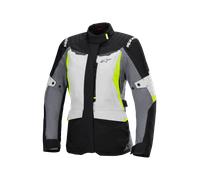 Giacca Moto Donna Alpinestars Stella ST-1 Waterproof Grigio Ghiaccio/Nero/Giallo FluoM Grigio Ghiaccio,Nero,Giallo Fluo