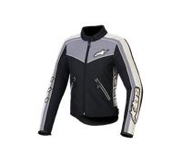 Alpinestars Stella T-Dyno WR Giacca tessile moto da donna, nero/grigio, Taglia XS