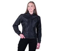 Giacca Moto Donna Course Vento Mesh NeroL Nero