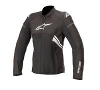 Giacca moto donna estiva Alpinestars STELLA T-GP PLUS R V3 AIR Nero Bianco L