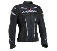 Giacca moto donna estiva Ixon STRIKER AIR WP Nero Bianco S