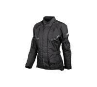 GMS-Moto Taylor, giacca tessile donna impermeabile 8XL female Nero