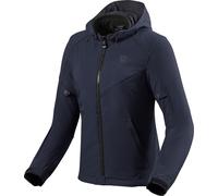 Giacca moto donna invernale RevIt Afterburn H2O Ladies Blu navy Scuro