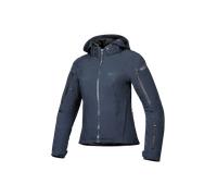 §Giacca Moto Donna Ixon Burning Blu§