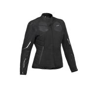 Ixon Cell Giacca tessile da donna, nero-argento, taglia S per donne