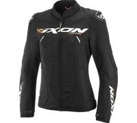 Ixon Ionix Giacca tessile moto da donna, nero-bianco, taglia M per donne