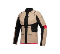 Giacca Moto Donna IXON M-Skeid Sabbia/Nero/Rosso3XL Sabbia,Nero,Rosso