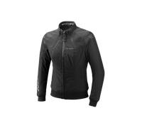 Ixon Siwa impermeabile Giacca tessile moto da donna, nero, taglia 2XL per donne