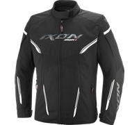 Ixon Striker 2 C impermeabile Giacca tessile moto da donna, nero-bianco, taglia 5XL per donne